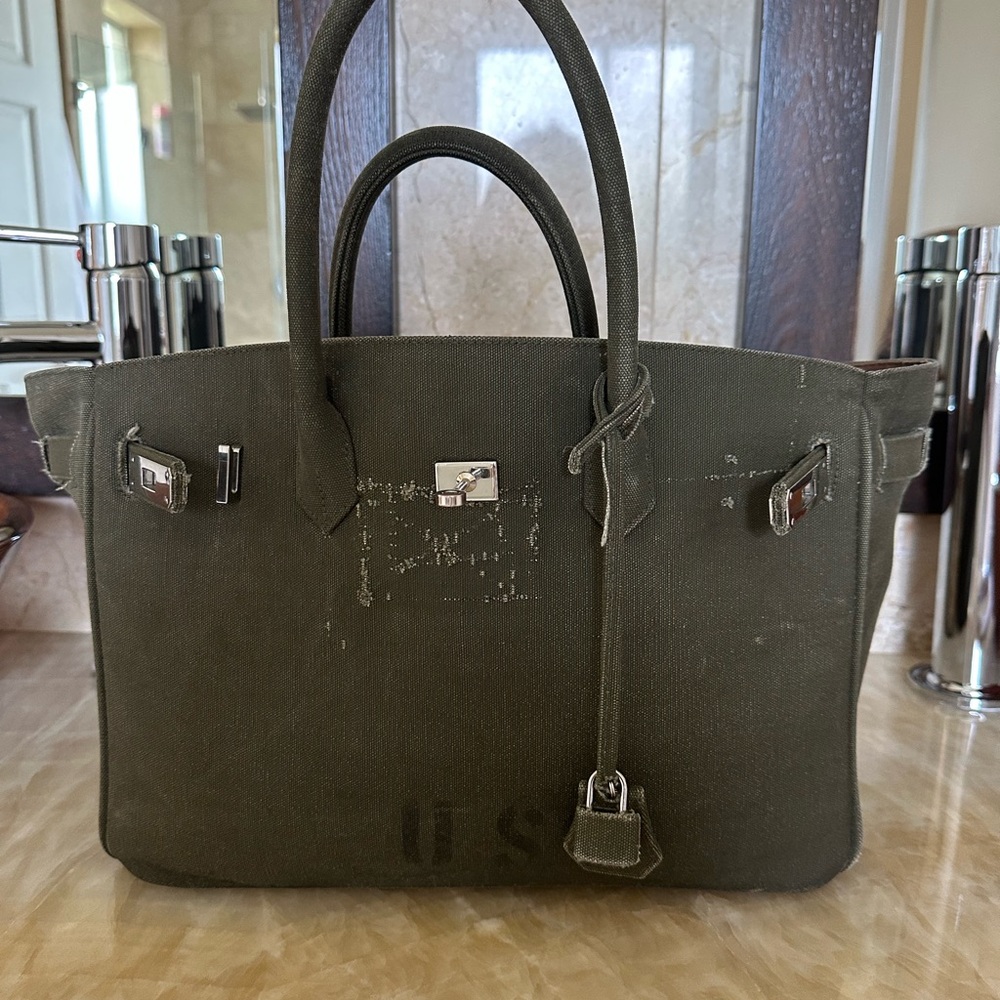Olive Green Birkin 35 Women’s Bag